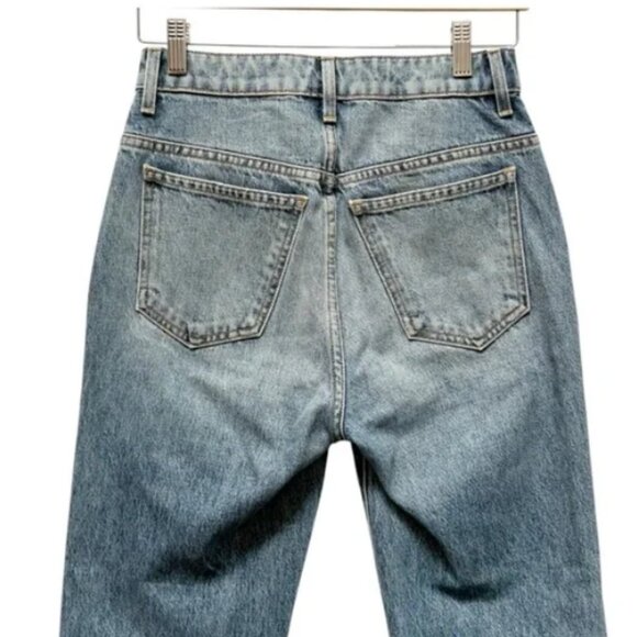 Khaite Abigail Distressed Jeans Size 26 - Picture 4 of 5